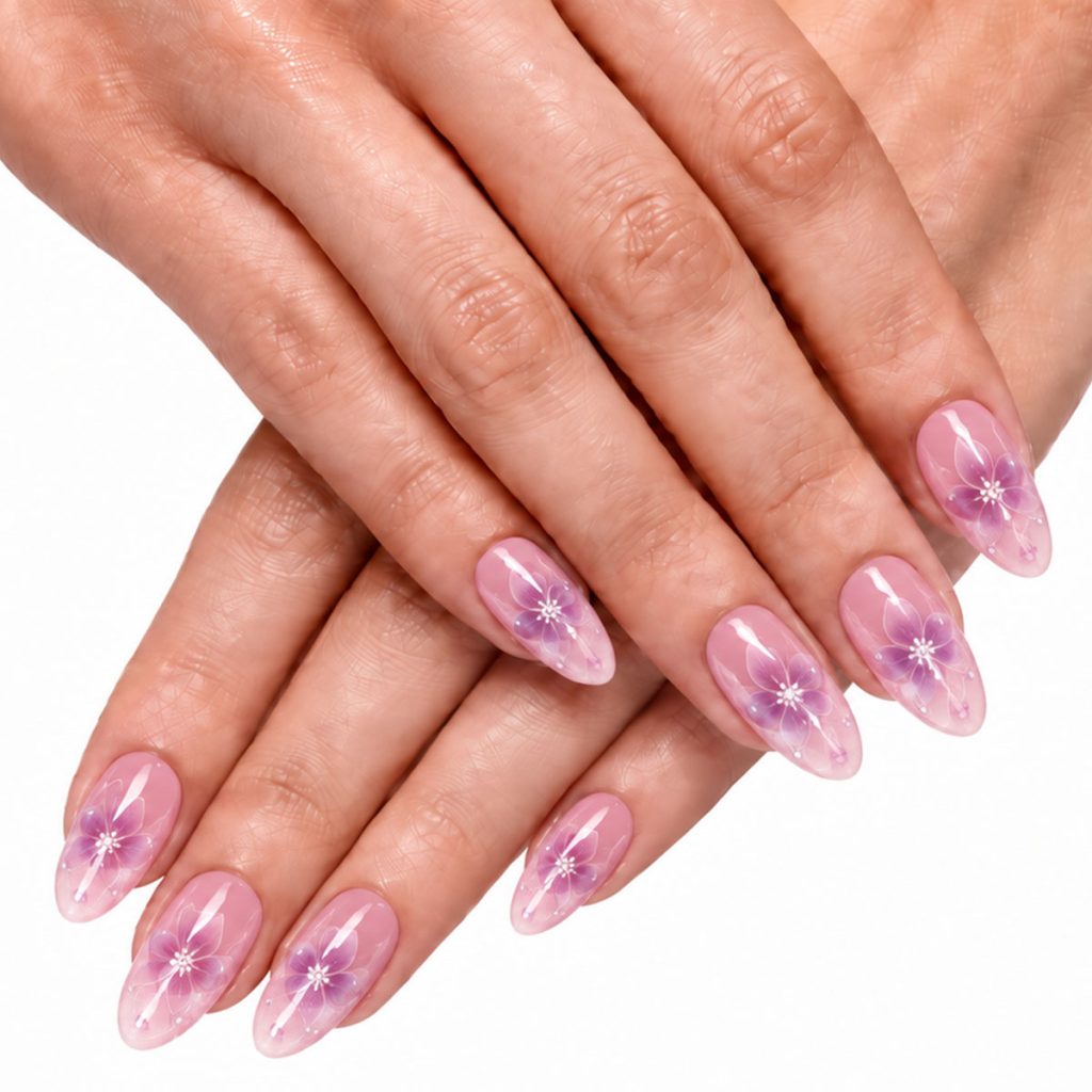 Nails by Sue SJ007 on hand